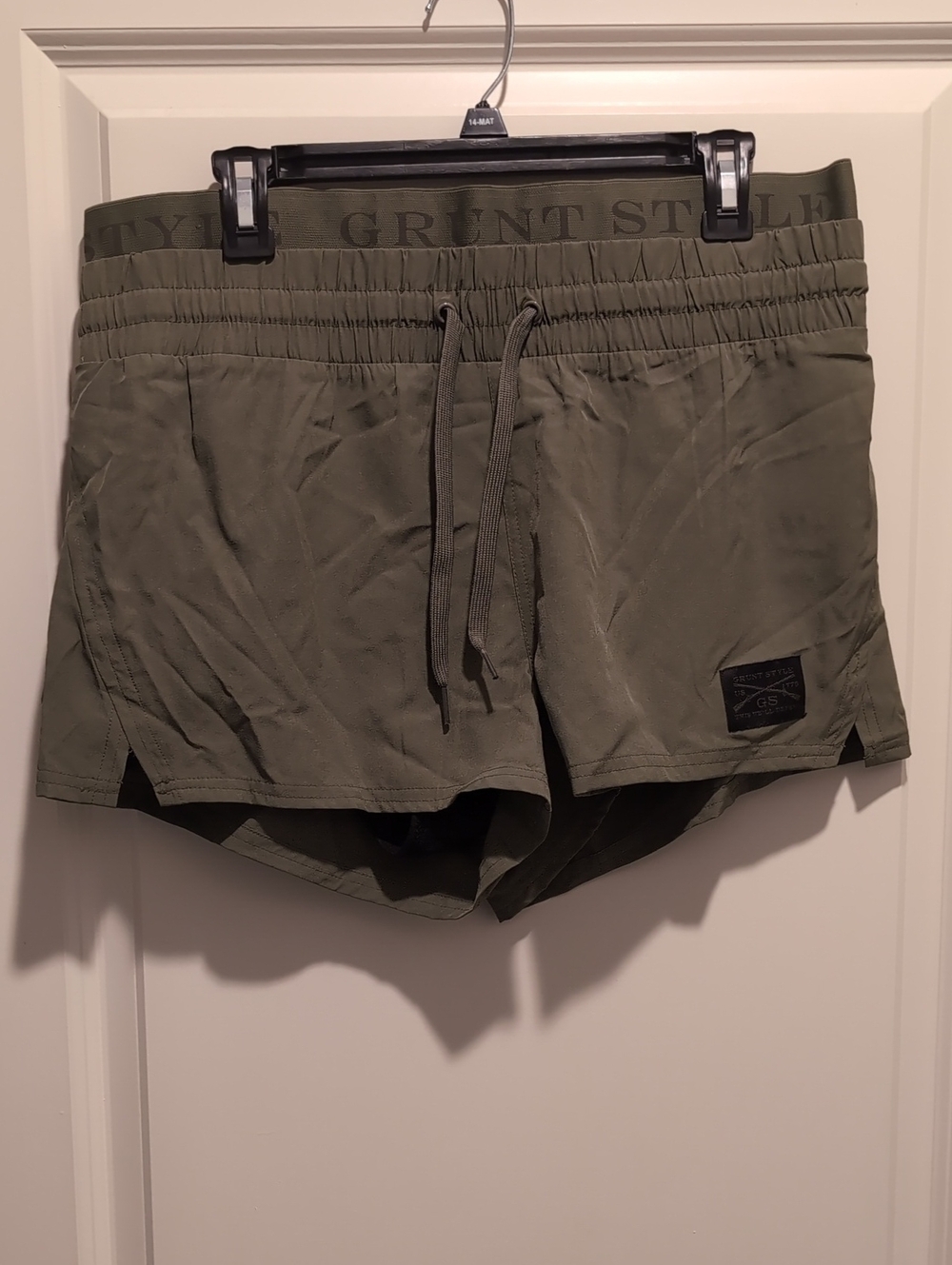 Grunt Style Women's Olive Performance Drawstring Shorts